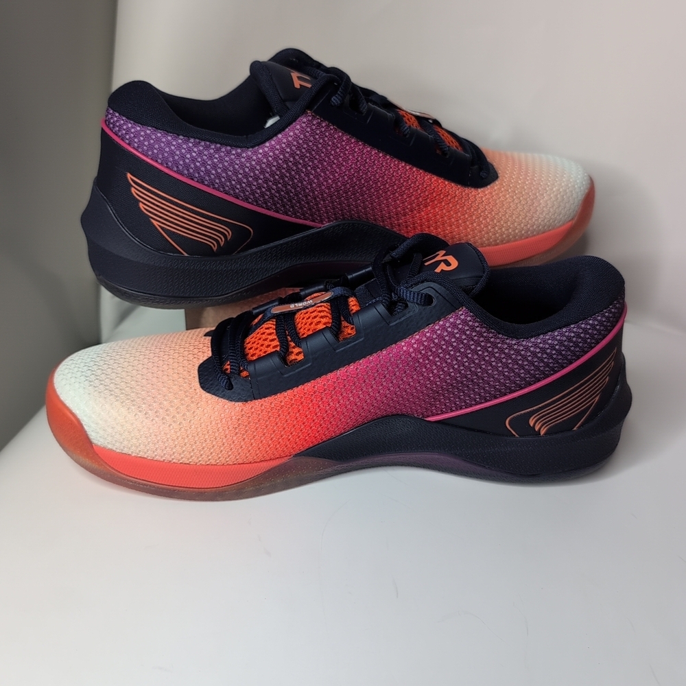 TYR Gradient Athletic Shoes - Black, Purple, Orange NWOB